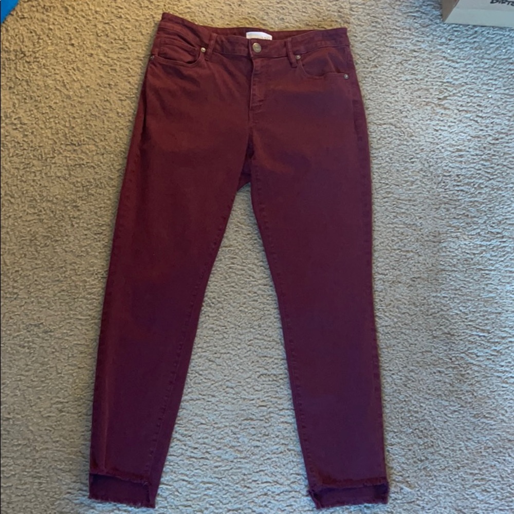 LOFT “Curvy Skinny” Jeans